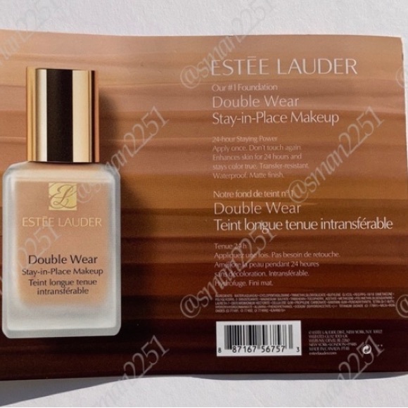 5️⃣/$25!💛Estée Lauder Double Wear Stay-in-Place Foundation SEALED! NEW! - Picture 2 of 15